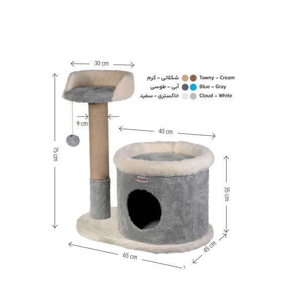 اسکرچر، لانه و جای خواب کدیپک بونسای Scratcher Bonsai Design