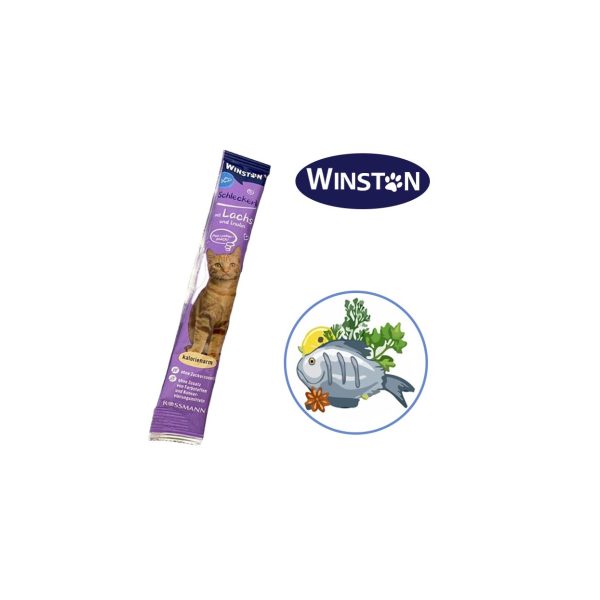 بستنی گربه وینستون طعم ماهی Fish وزن ۱۵ گرم