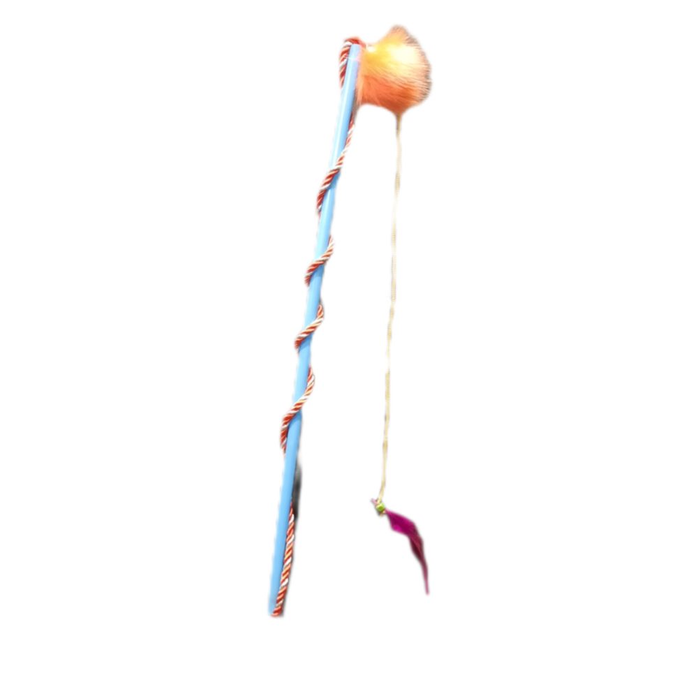 اسباب بازی چوب بازی پردار گربه 2 اسباب بازی چوب بازی پردار گربه - Image 2