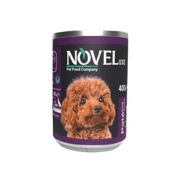 کنسرو غذای سگ نوول با طعم گوشت گوساله Novel Pate With Veal