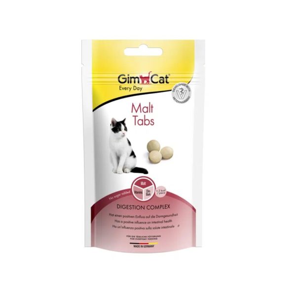 قرص مالت جیم کت برای تقویت گوارش و هربال Anti Hairball Tabs