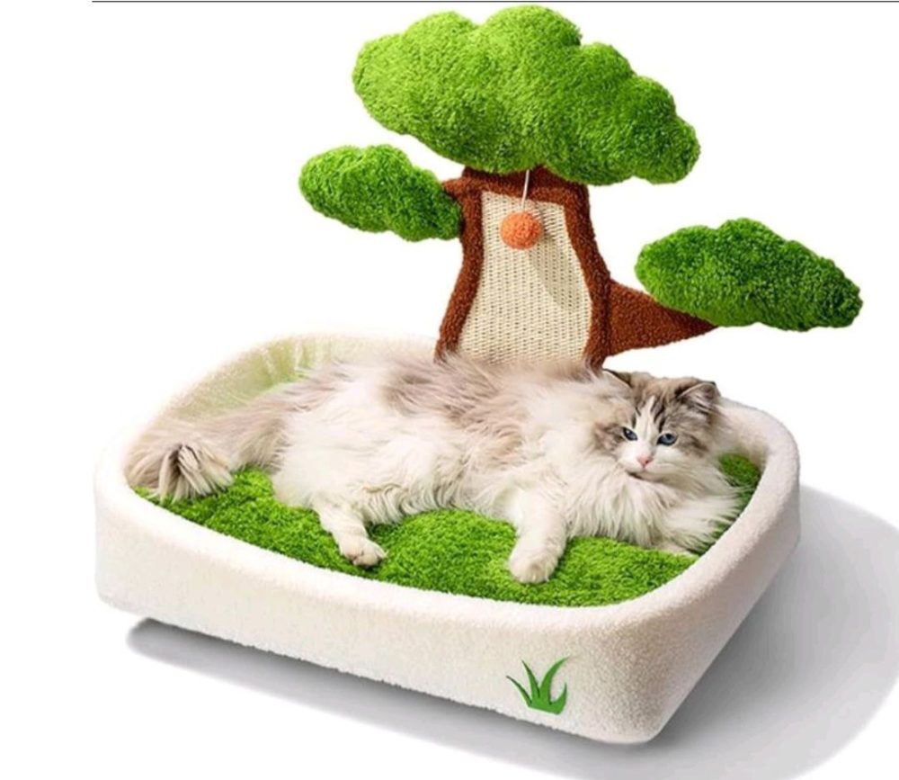 جای خواب اسکرچر دار گربه و سگ مدل گاردن GARDEN