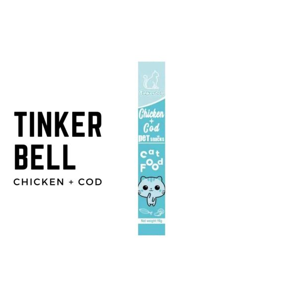 بستنی گربه تینکربل Tinker bell طعم مرغ و ماهی کاد