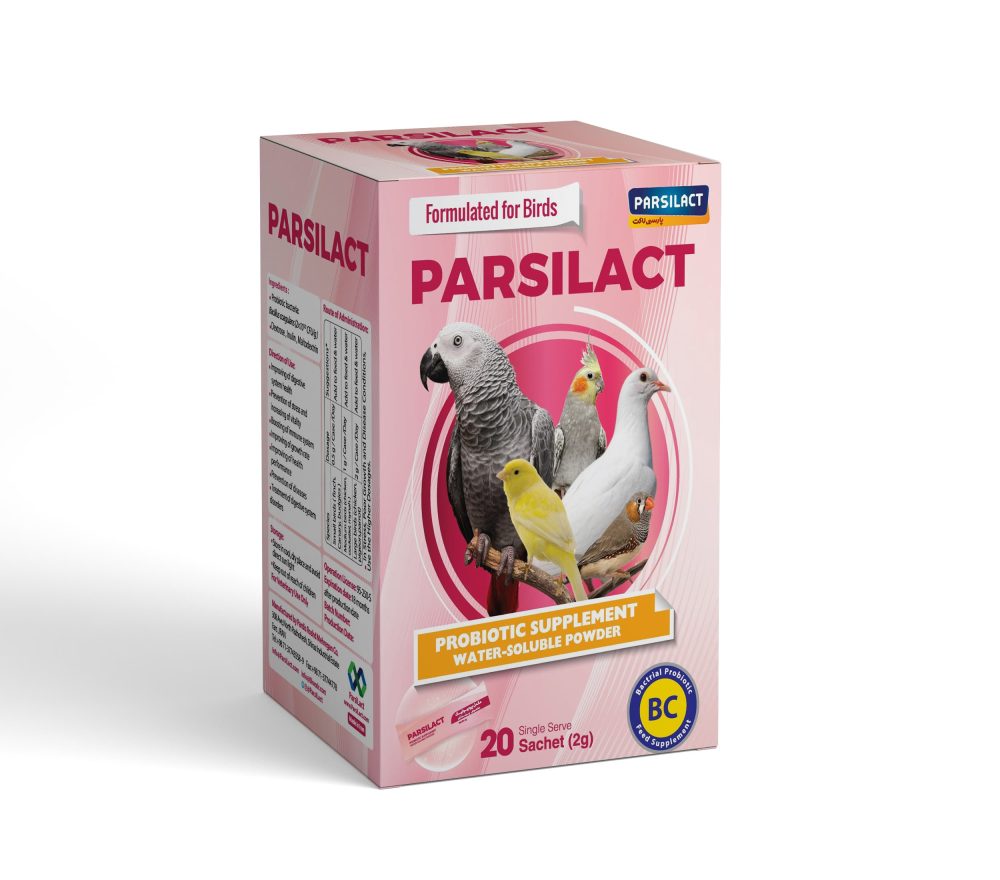 ساشه مکمل پروبیوتیک پرندگان خانگی و زینتی پارسی لاکت بسته 1 عددی 3 ساشه مکمل پروبیوتیک پرندگان خانگی و زینتی پارسی لاکت بسته 1 عددی - Image 3