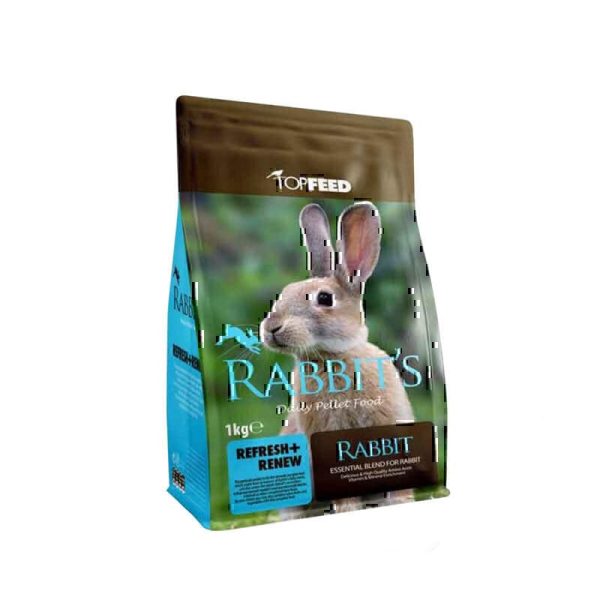 غذای خشک خرگوش تاپ فید مدل Rabbit Daily PelletFood وزن 1 کیلوگرم
