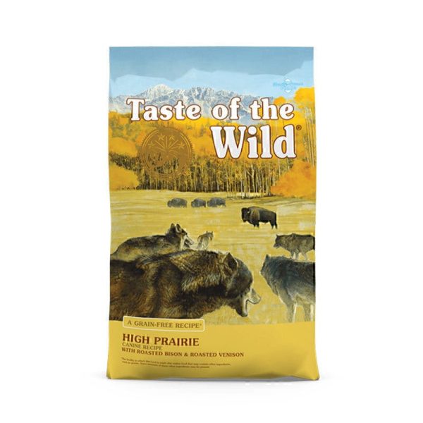 غذای خشک سگ تیست آف د وایلد Taste Of The Wild High Prairie Canine Recipe Dog Food وزن 2 کیلوگرم