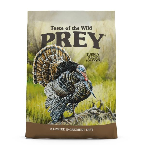 غذای خشک سگ تیست اف د وایلد با طعم بوقلمون Taste Of The Wild Prey Limited Ingredient Recipe Dog Food وزن 3.6 کیلوگرم