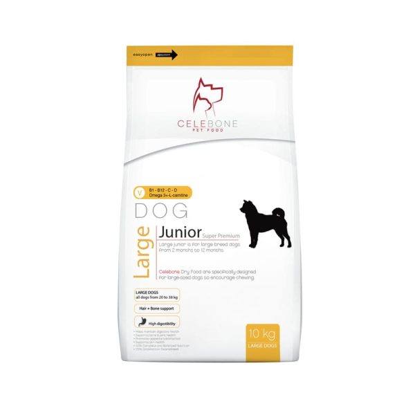 غذای خشک سگ سلبن مدل Large Junior وزن 10 کیلوگرم