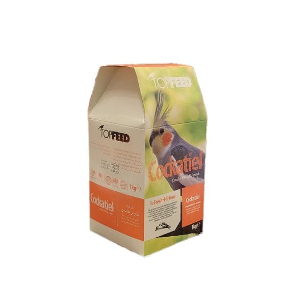 غذای دان ویژه عروس هلندی تاپ فید مدل Cockatiels Nuts وزن 1 کیلوگرم