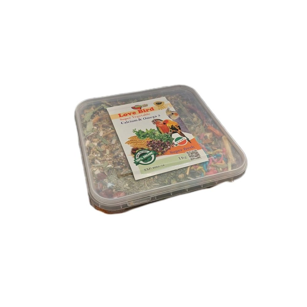 غذای هشت تخم کاسکو و عروس هلندی و طوطی سانان سوپر پریمیوم Love bird