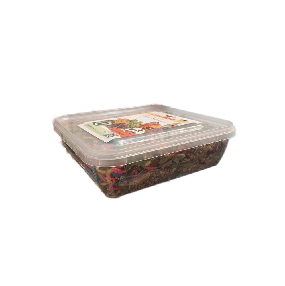 غذای آجیل هشت تخم کاسکو و عروس هلندی و طوطی سانان سوپر پریمیوم Love bird - Image 2