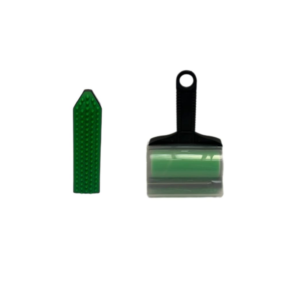 پرزگیر و جارو دستی سگ و گربه و جوندگان مدل استیکی بادی غلطکی رول دائمی سیلیکونی قابل شستشو