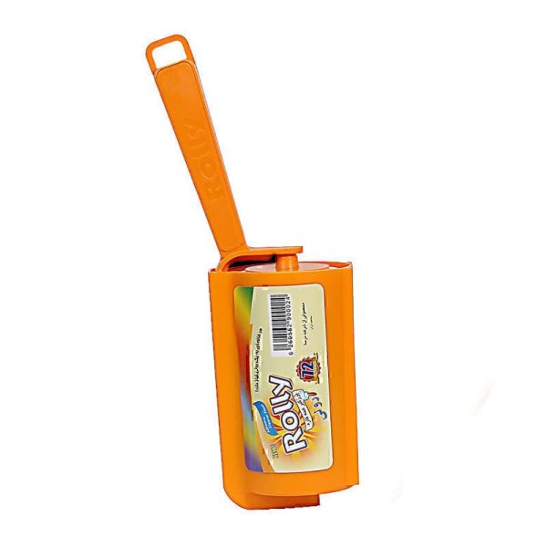 پرزگیر رولی چسبی مدل فانتزی درپوش دار قابدار ROLLY