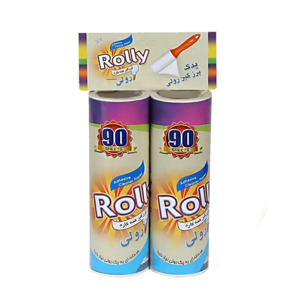 یدک پرزگیر رولی دوبل بزرگ مدل رولی بسته 2 عددی ROLLY