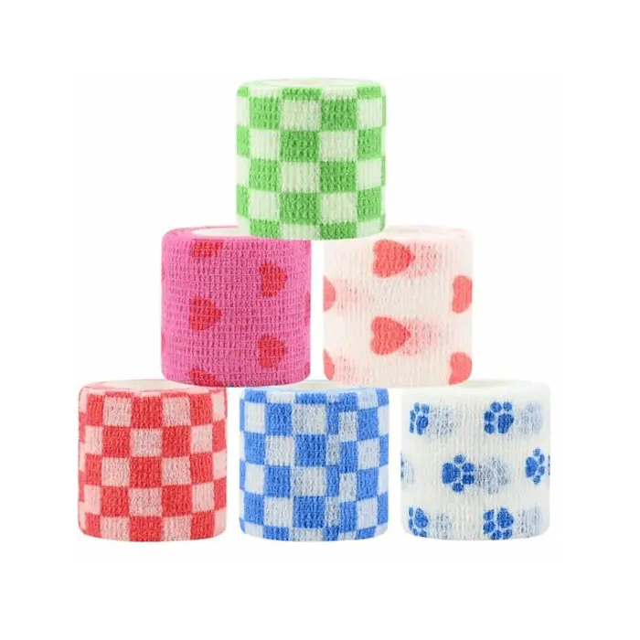 باند کشی چسبی دست و پا حیوانات (سگ و گربه) سایز بزرگ 1 باند کشی چسبی دست و پا حیوانات (سگ و گربه) سایز بزرگ