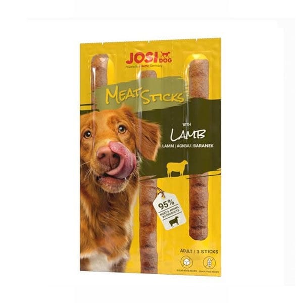 تشویقی مدادی جوسی داگ طعم بره Josidog meat sticks with lamb بسته 1 عددی