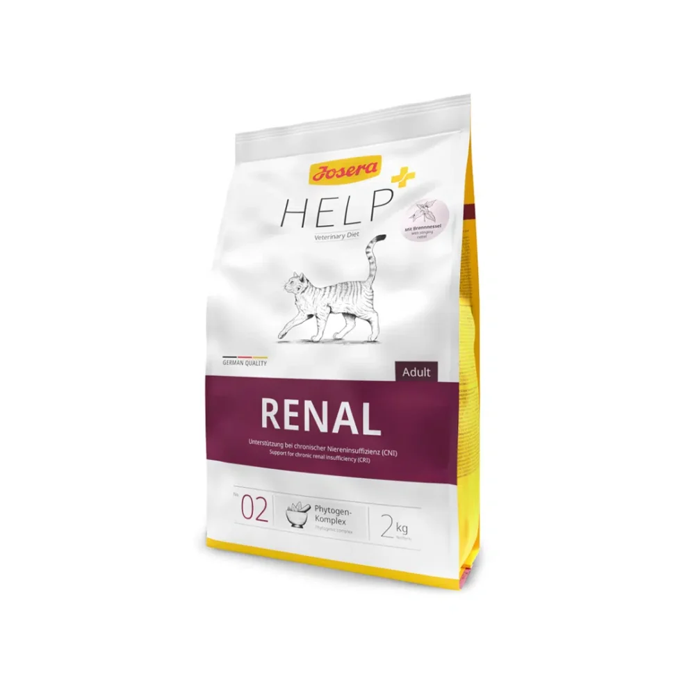 غذای خشک درمانی کلیوی گربه جوسرا Josera Help Renal وزن 2 کیلوگرم