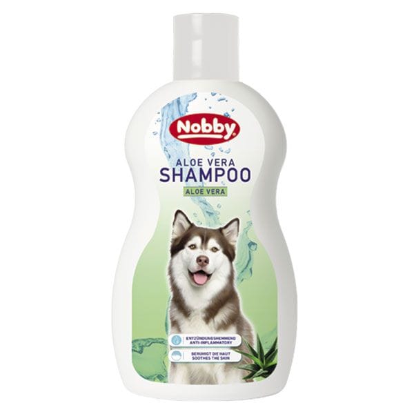 شامپو آلوورا مناسب تمام نژادهای سگ AloeVera Shampoo برند نوبی Nobby