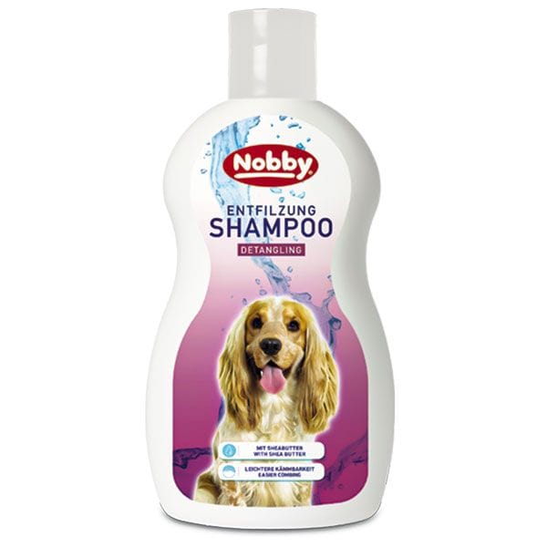 شامپو سگ روغن درخت قلم Detangling Shampoo برند نوبی Nobby