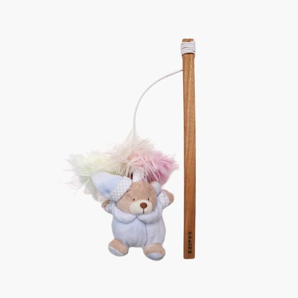 چوب بازی گربه به همراه عروسک خرس ایزی پت EZIPET