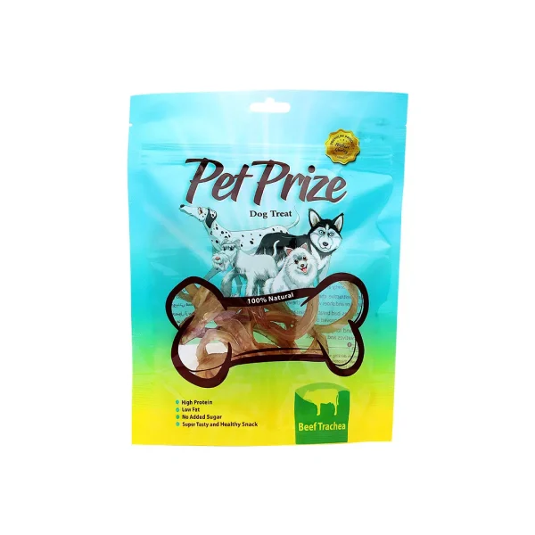 تشویقی سگ نای گاو برند Pet prize پت پرایز 50 گرمی
